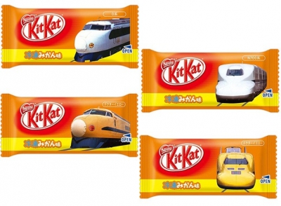 日本雀巢 x 東海KIOSK車站小販店 - 冷凍蜜柑KitKat奇巧巧克力