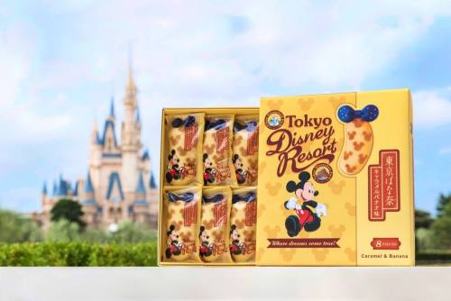 Tokyo Banana東京香蕉蛋糕 - 東京迪士尼限定版米奇米老鼠版焦糖香蕉口味