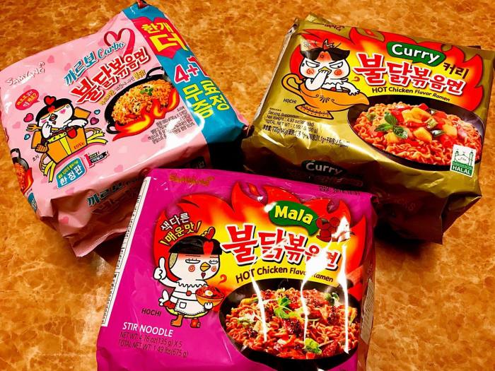 韓國三養辣雞炒麵系列