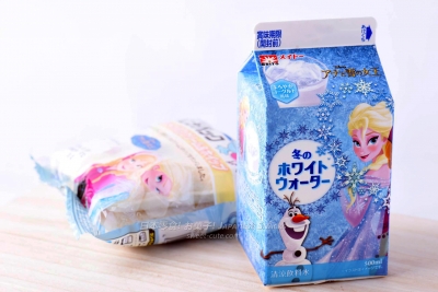 協同乳業 - 冰雪奇緣冬之雪水 / Yamazaki山崎麵包 - 什錦水果鮮奶油午餐三明治