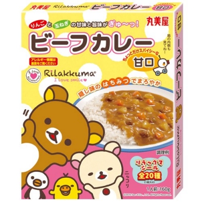 丸美屋 - 拉拉熊牛肉甜味咖哩調理包