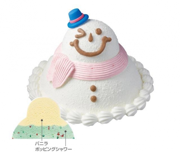 日本31冰淇淋 - 雪人冰淇淋蛋糕