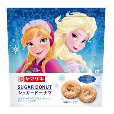 Yamazaki日本山崎麵包 - 冰雪奇緣砂糖甜甜圈