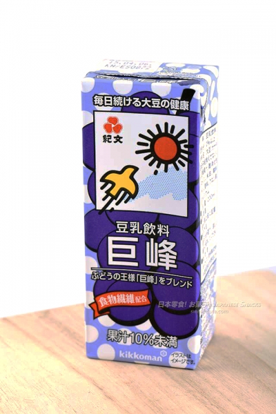 紀文 - 巨峰葡萄豆乳飲料