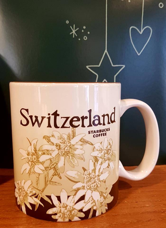 Starbucks Coffee瑞士星巴克咖啡 - 瑞士薄雪草城市杯