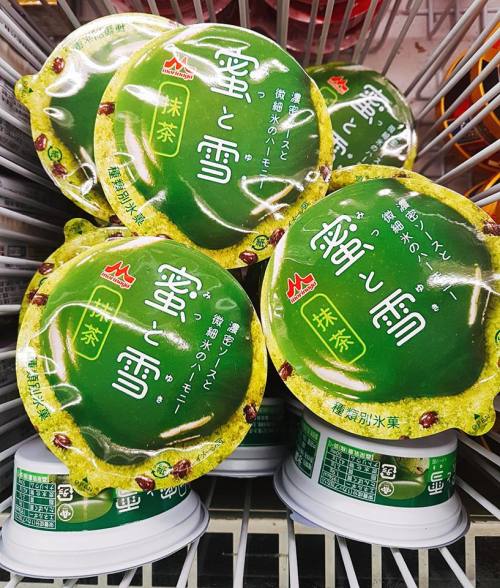 日本森永製菓 - 抹茶蜜與雪之冰