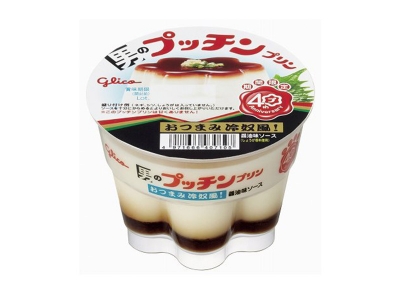 Glico乳業 - 下酒菜豆腐風～完全不甜的男生醬油豆漿布丁