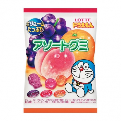 LOTTE日本樂天 - 小叮噹哆啦A夢綜合軟糖