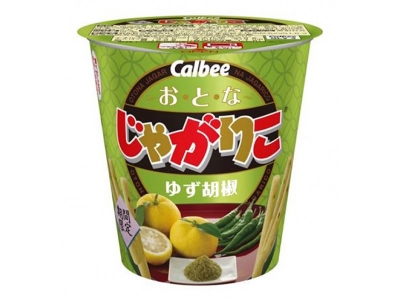 Calbee卡樂比 - 大人Jagariko柚子胡椒罐裝馬鈴薯條