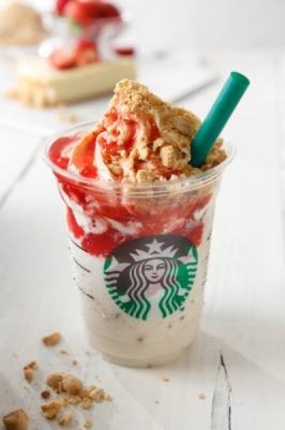 Starbucks Coffee日本星巴克咖啡 - 草莓乳酪蛋糕星冰樂