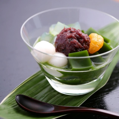 伊藤久右衛門 - 宇治抹茶餡蜜紅豆