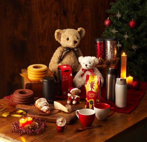 日本TULLY'S COFFEE聖誕節系列商品