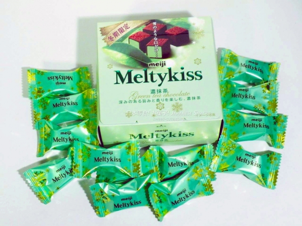 明治 - Meltykiss雪吻濃抹茶巧克力