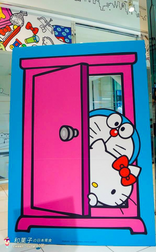 西武池袋百貨 - DORAEMON × HELLO KITTY夢幻合體特別販賣會場