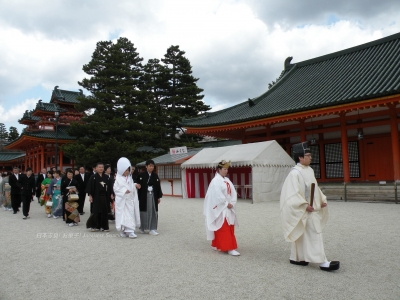 京都平安神宮 - 日本傳統婚禮