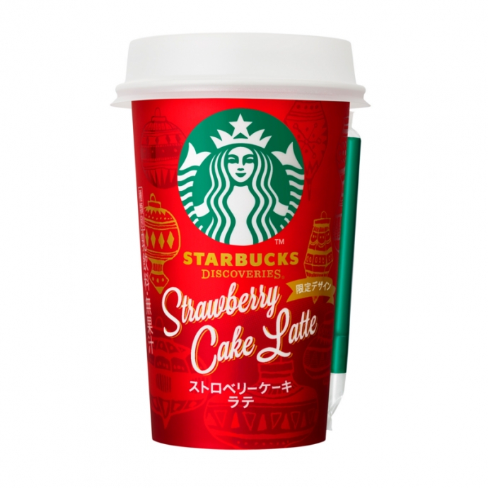 SUNTORY日本三得利 - Starbucks Discoveries星巴克探索系列草莓蛋糕拿鐵