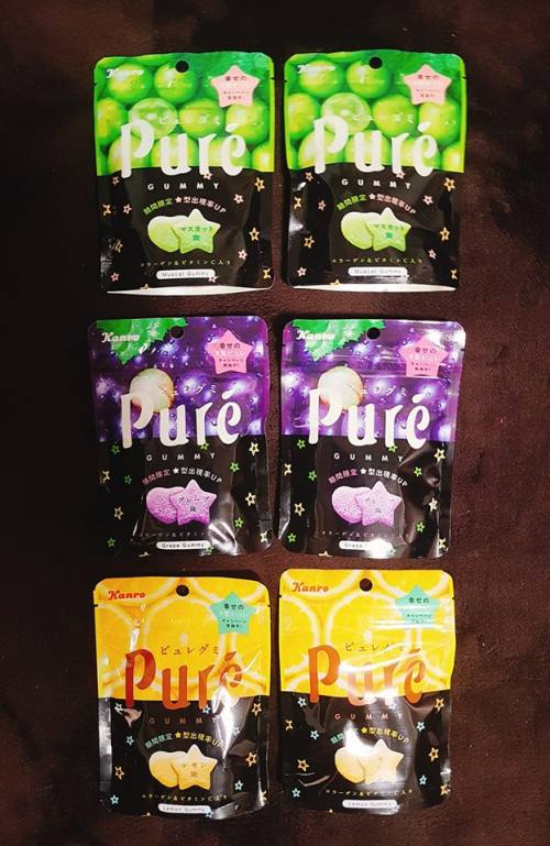 KANRO日本甘樂 - Pure GUMMY水果軟糖系列