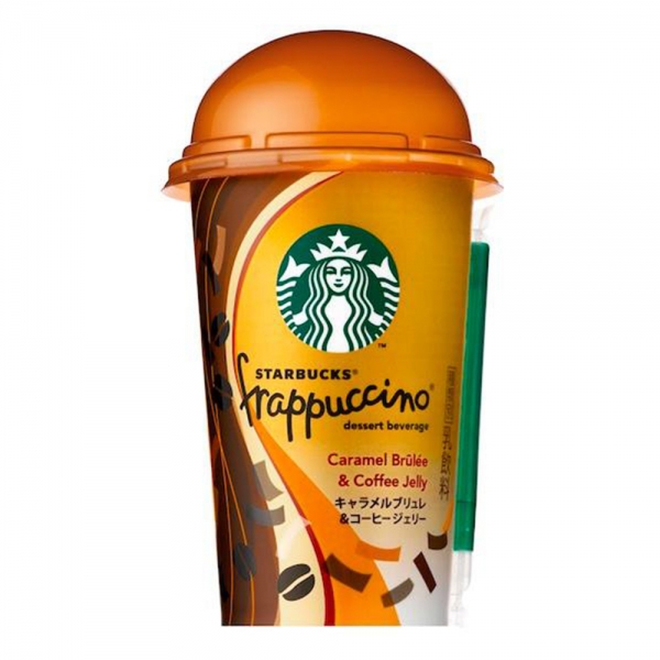 SUNTORY日本三得利 - Starbucks星巴克烤布蕾法式焦糖布丁咖啡果凍星冰樂