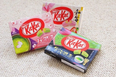 日本雀巢 - 櫻花抹茶KitKat奇巧巧克力 / 宇治抹茶KitKat奇巧巧克力 / 和風草莓KitKat奇巧巧克力