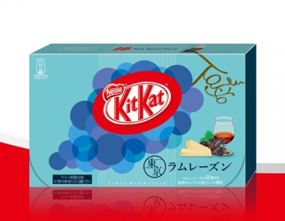 日本雀巢 - 關東限定蘭姆葡萄KitKat奇巧巧克力