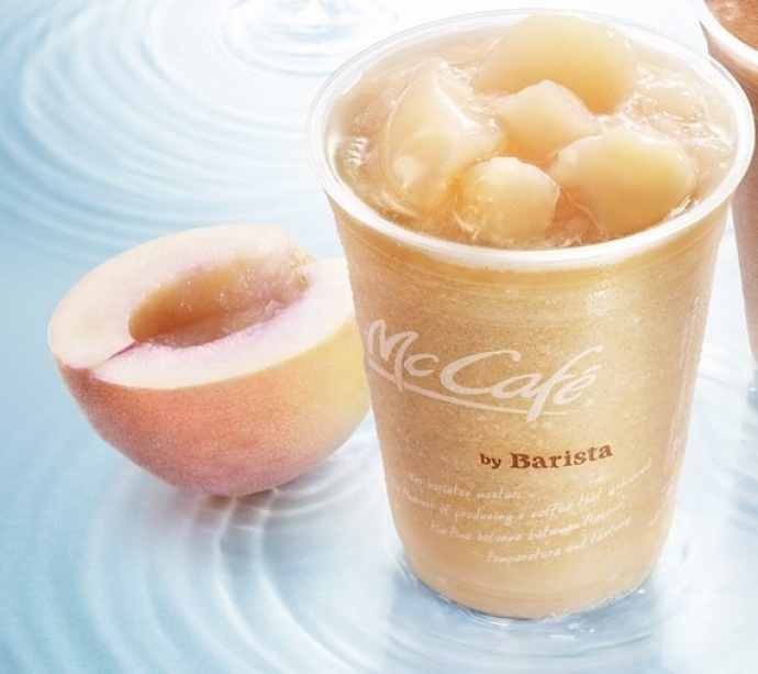McDonald's日本麥當勞 - 水蜜桃冰沙
