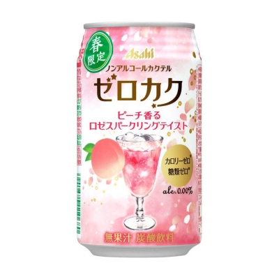 Asahi日本朝日啤酒 - 水蜜桃的桃花氣泡零點雞尾酒