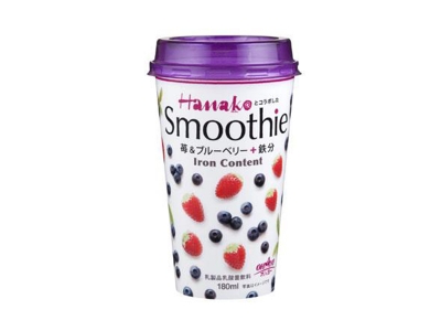 OHAYO乳業 - Hanako Smoothie藍莓與莓菓冰沙凍飲