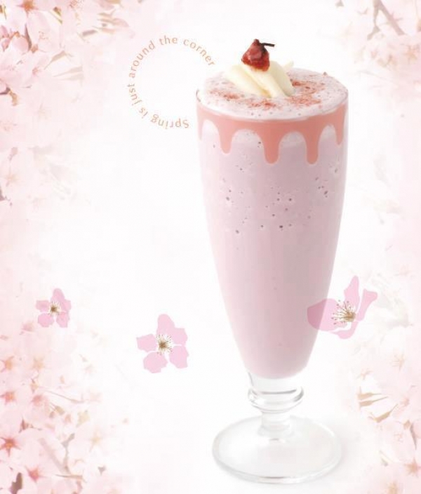Lindt日本瑞士蓮 - 瑞士蓮白色巧克力櫻花冰淇淋凍飲