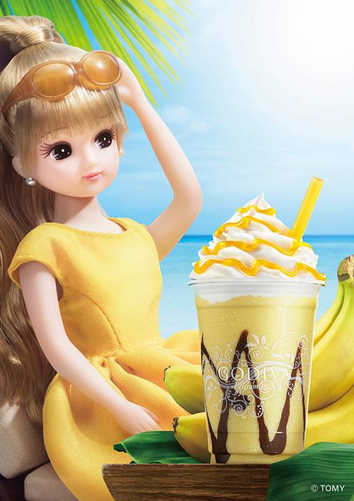 GODIVA日本歌帝梵巧克力 - GODIVA meets LiccA：Chocolixir 巧克力靈藥白色巧克力香蕉冰沙