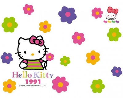 花開繽紛Hello Kitty凱蒂貓