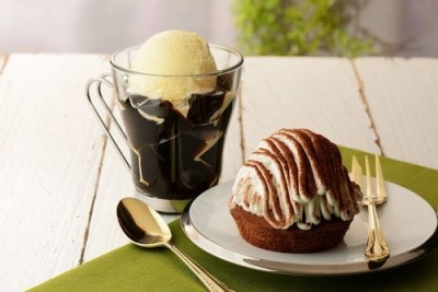 CAFÉ de CRIÉ - 珈琲果凍 / 巧克力香蕉蒙布朗蛋糕